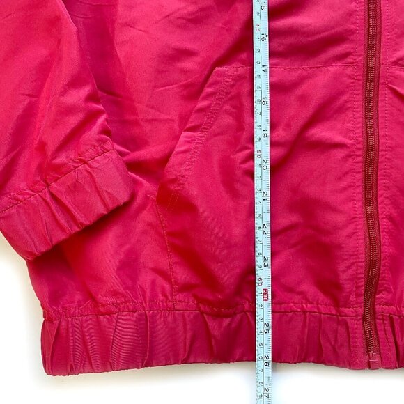 Balera Dancewear Adult Performance Full Zip Jacket Relaxed Fit Red - Picture 10 of 12